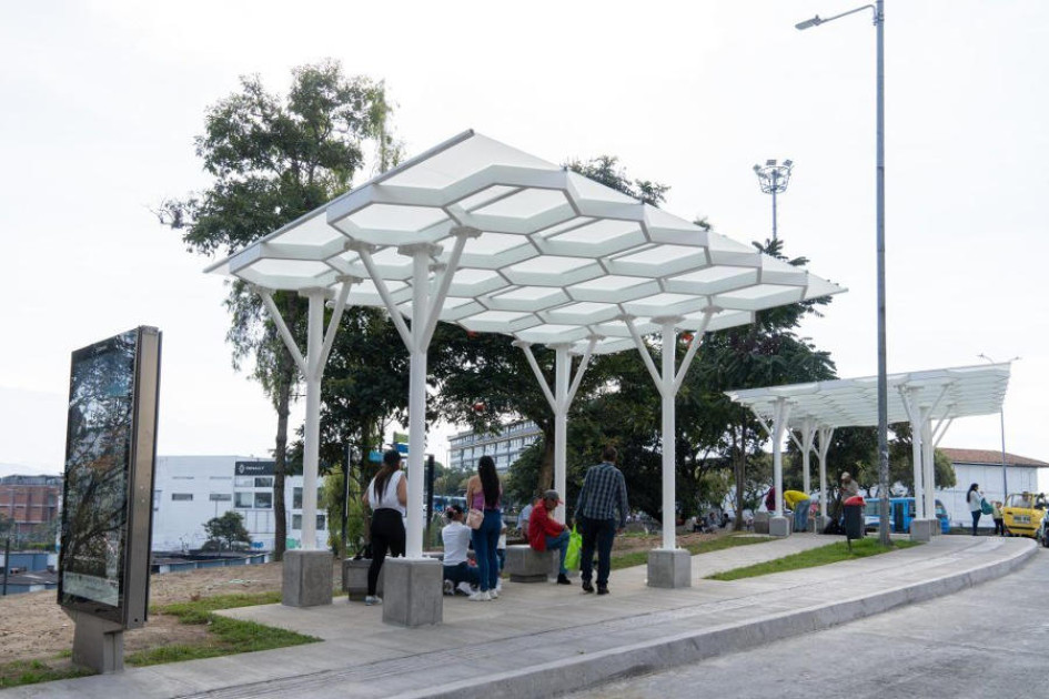 El nuevo paradero metropolitano, según la Alcaldía de Manizales, está funcionando desde hace una semana.
