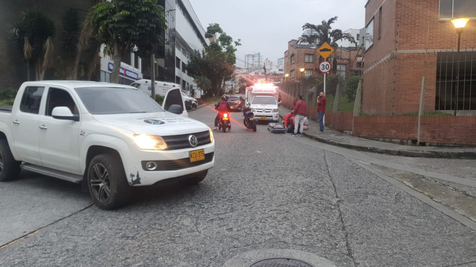 Accidente atendido por el GER,