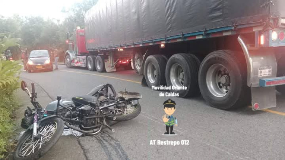 Foto tomada de Radio Moda Colombia|LA PATRIA El accidente en Cielito Lindo.