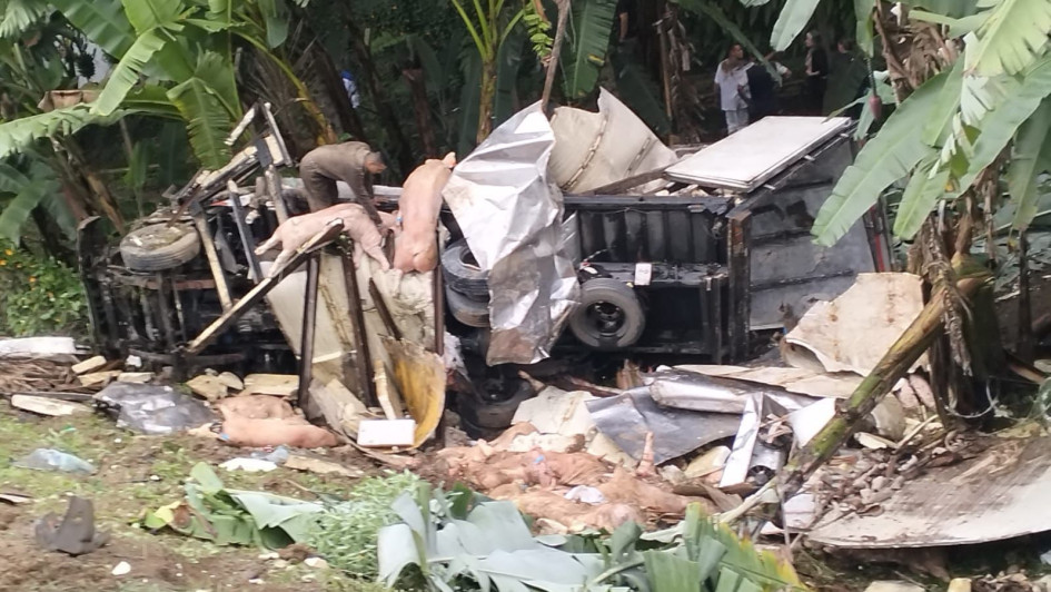 El accidente del camión ocurrió en jurisdicción de Circasia (Quindío). 