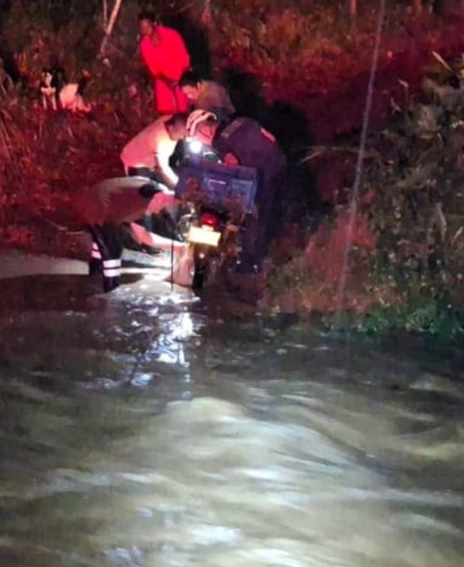 El accidente lo atendió Bomberos.