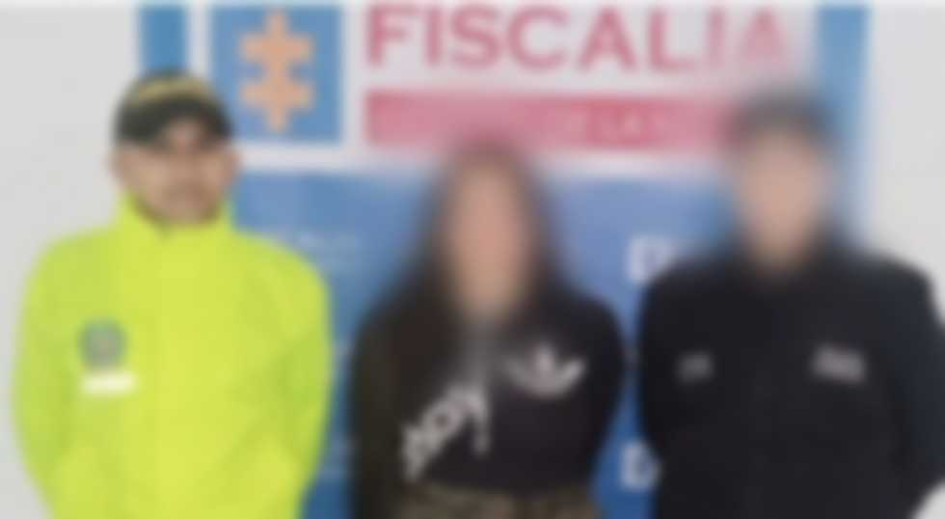 La mujer fue detenida por las autoridades.