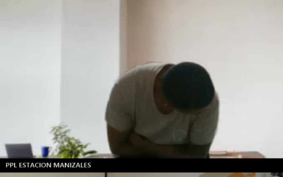 El hombre agachó su cabeza cuando escuchó que lo mandaban a prisión este viernes 7 de febrero.