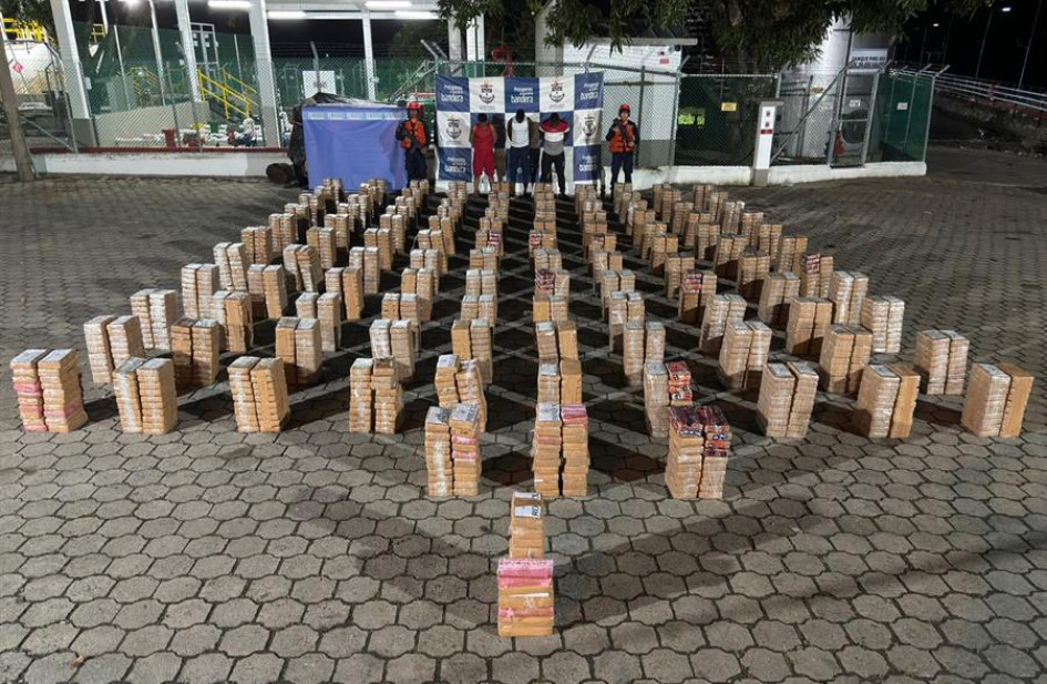 2.276 kilogramos de clorhidrato de cocaína fueron incautados este miércoles por la Armada en Tumaco (Nariño).