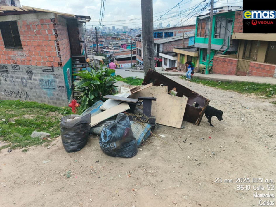 Foto | Cortesía | LA PATRIA  Para saber qué día y a qué hora pasa el camión de recolección de basuras en el sector en el que vive, puede ingresar a la página web de Emas en la sección "Rutas de recolección".