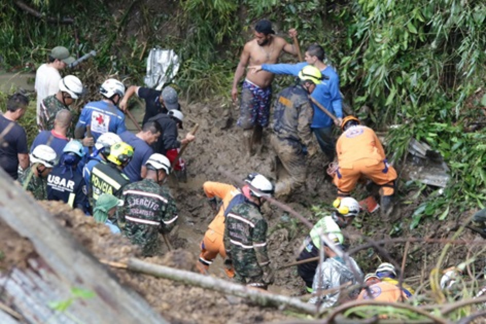 Se destaca el gran trabajo en equipos entre Manizales, Villamaría y Chinchiná para atender la tragedia que enluta a la vereda Los Cuervos.