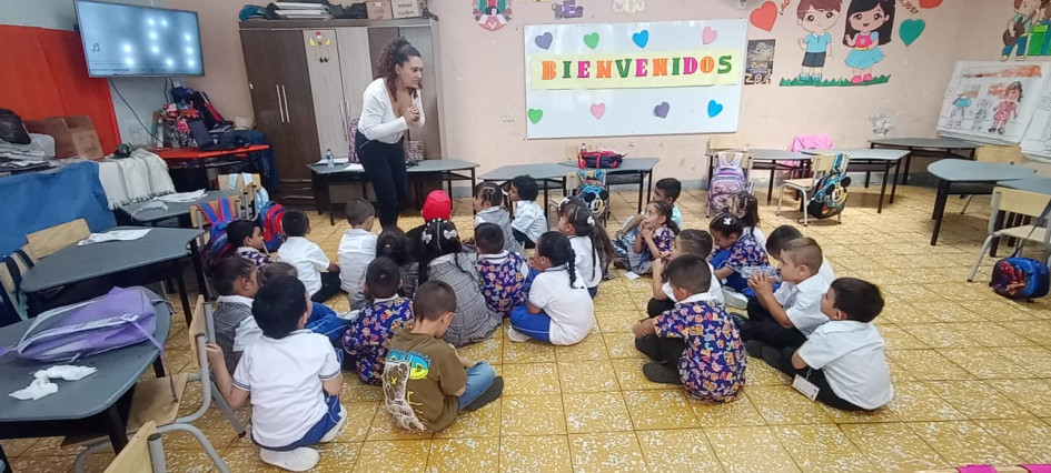 “Esperamos que las tasas de estrés, ansiedad y depresión en los jóvenes bajen”, precisó Andrea Tabarquino Zuluaga, docente promotora de esta iniciativa.