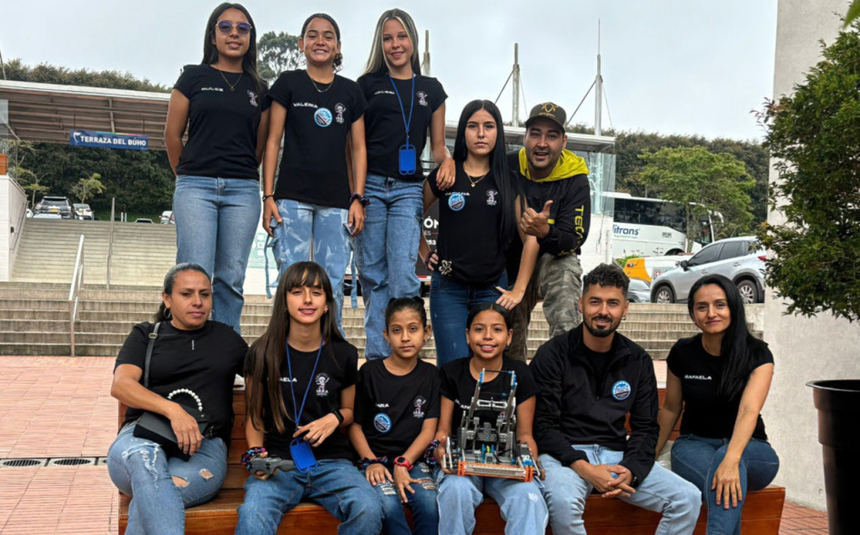 Corregimiento de Caldas juega en grandes ligas de robótica y solo tiene 4 calles: conozca a las 7 integrantes de Girl Power que sueñan con el mundial de EE. UU.