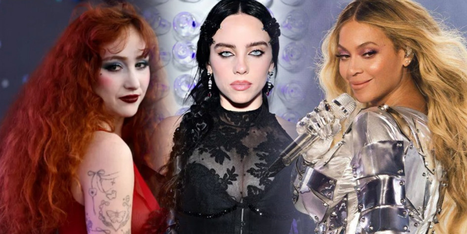 Chappell Roan, Billie Eilish y Beyoncé, nominadas a los premios Grammy.