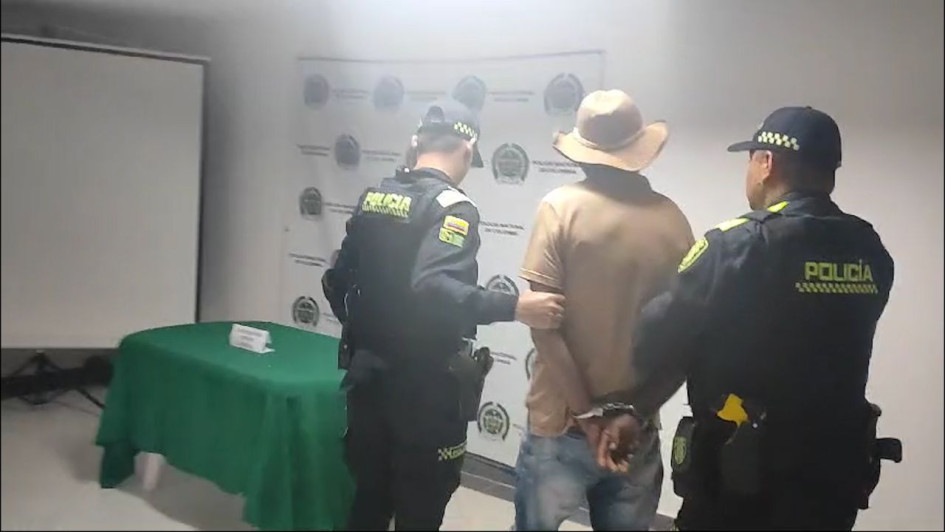 Uno de los 3 detenidos en los diferentes operativos.