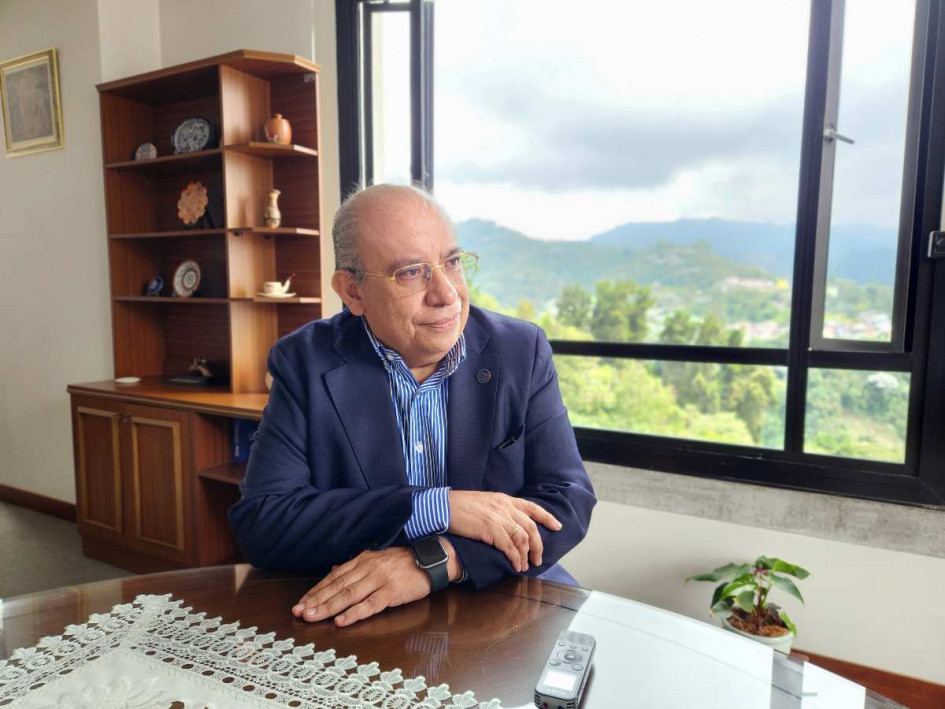 Jaime Alberto Leal, rector de la UNAD y residente de la Asociación Colombiana de Educación Superior a Distancia. 
