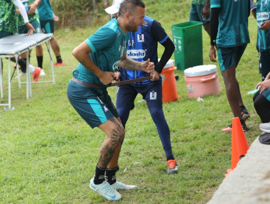Jéider Riquett está en la etapa final de su recuperación para volver a jugar con el Once Caldas. El equipo es líder de la Liga BetPlay.