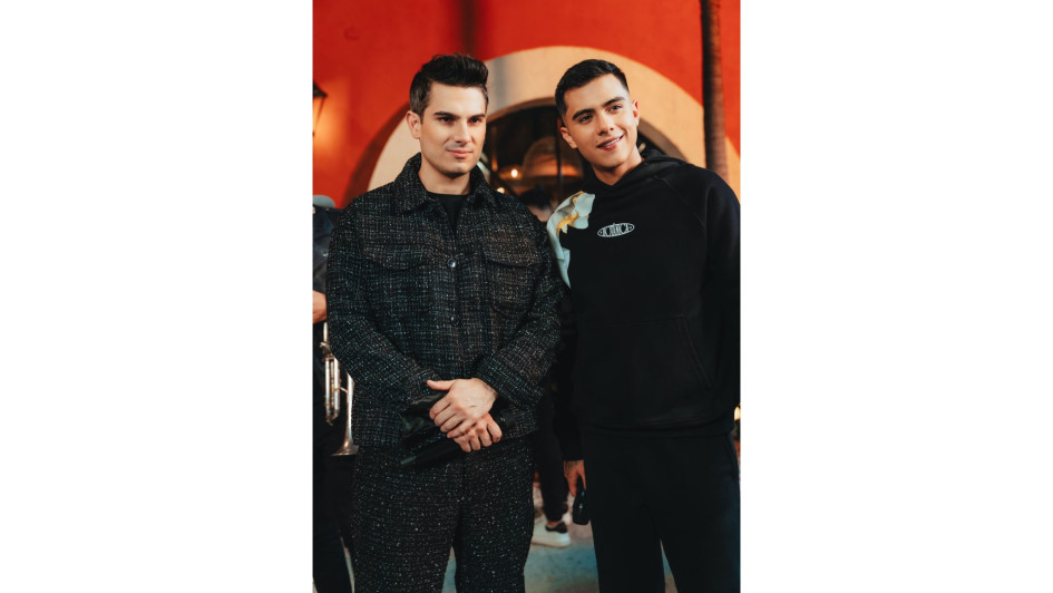 Pipe Bueno y Nico Hernández.