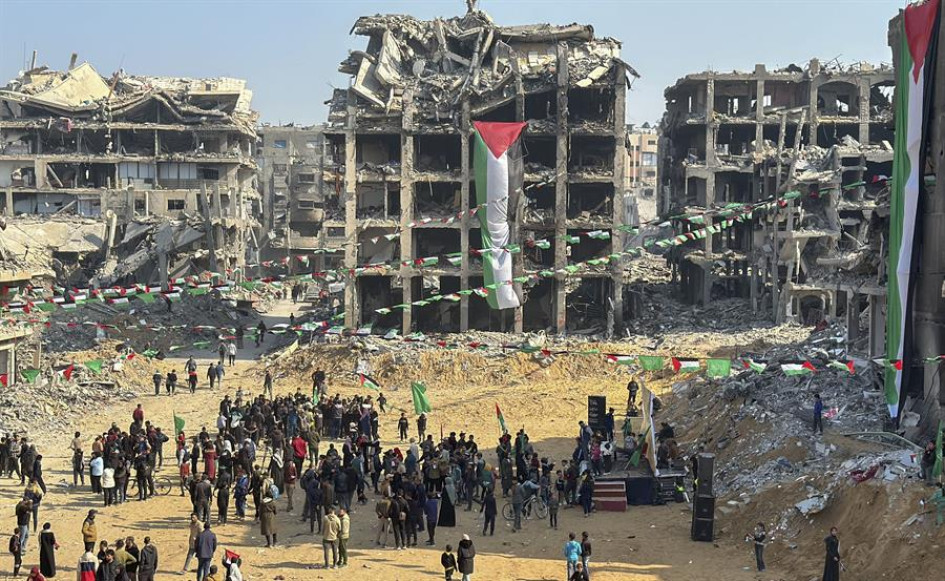 la localidad de Yabalia (en la imagen), en el norte de la Franja de Gaza.