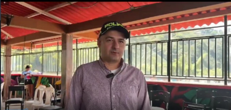 Alcalde de Villamaría (Caldas), Jonier Alejandro Ramírez.