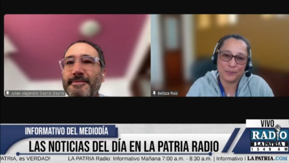 Julián Alejandro Osorio y Belizza Janet Ruiz,  de la Universidad Nacional sede Manizales. 