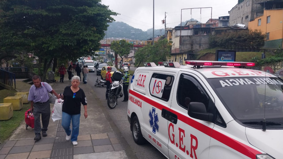 El accidente en la Kevin Ángel.