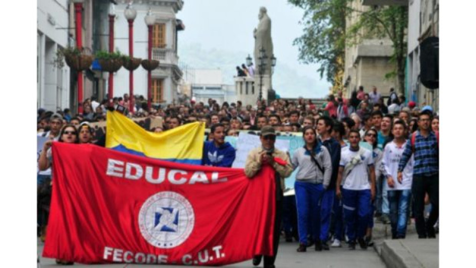 Foto I Archivo I LA PATRIA  El sindicato Educal, que agrupa a maestros de planteles educativos públicos de Caldas, tendrá la audiencia que solicitaba ante el gobernador, Henry Gutiérrez. Hablarán de fusiones, plantas de persona, alimentación escolar, compensación de días, entre otros.