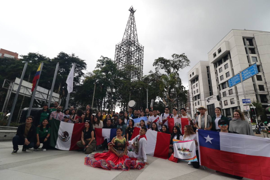 40 estudiantes llegaron desde otros países a estudiar a Manizales.