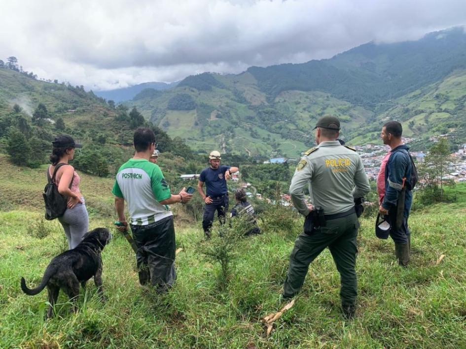 Al mediodía se reportó que tres mujeres se habían perdido en el cerro Divino Niño de Manzanares (Caldas).