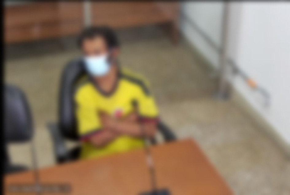 Navarro, el señalado de agresión.