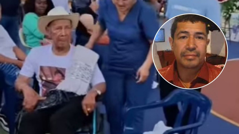 La llegada de Ramón Isaza al sepelio de Terror.