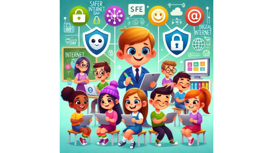 Menores embelesados con dispositivos electrónicos