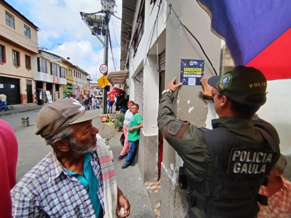 Foto| LA PATRIA  Operativos antiextorsión del año pasado, en la Galería, tras la denuncia de LA PATRIA de posible presencia del Tren de Aragua.