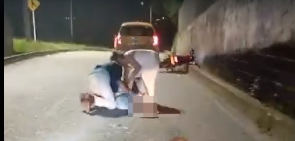 El accidente del domingo