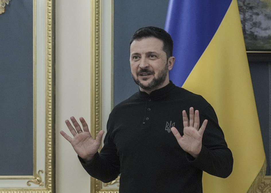 El presidente, Volodímir Zelenski, ha declarado que considera el resultado de las reuniones de Riad "pasos correctos".