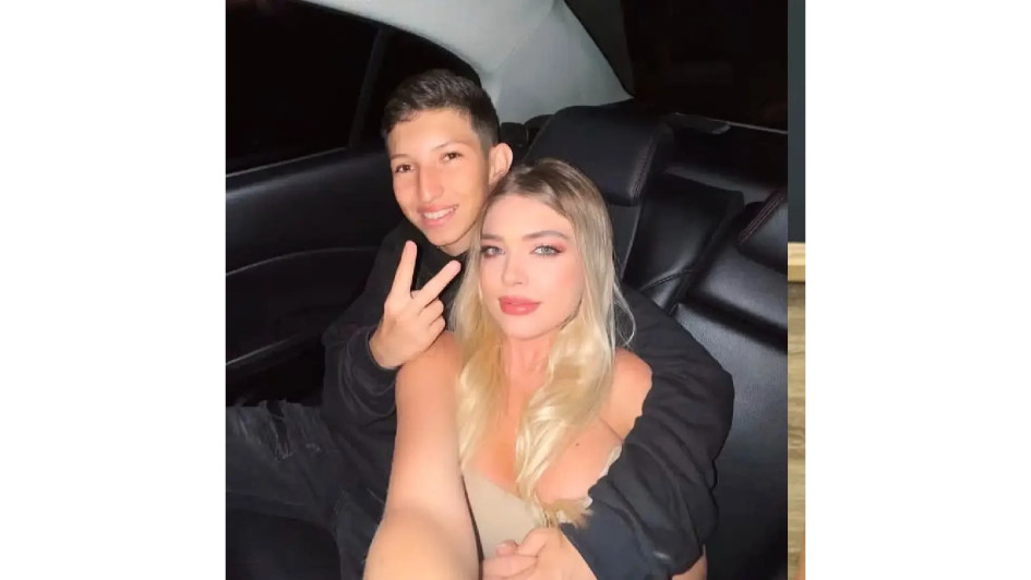 El caldense Cris Valencia y Yana Karpova.