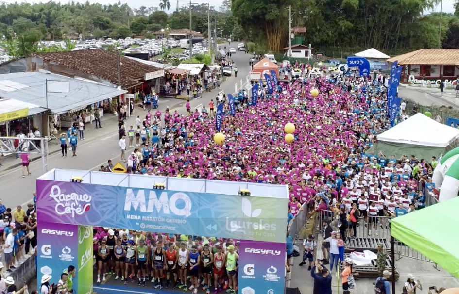 En esta edición de la Media Maratón del Quindío participarán cerca de 7.000 personas. 