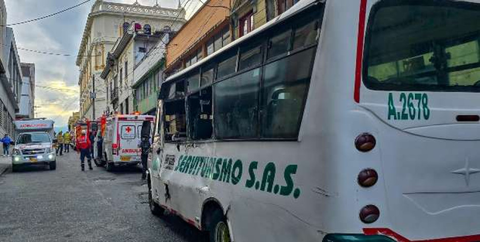 El accidente de este martes 18 de marzo.