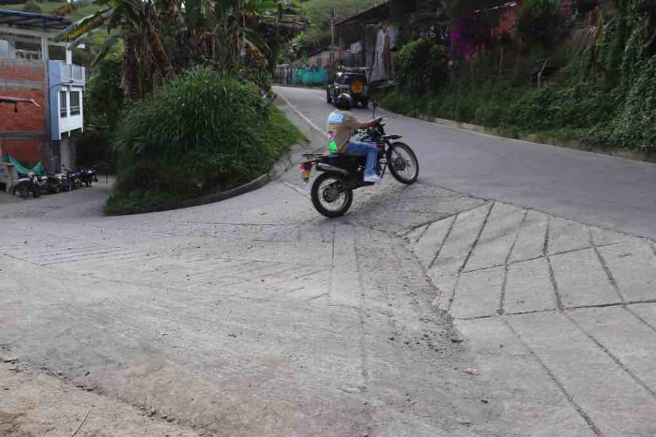 Foto | Rubén Darío López Londoño | LA PATRIA   Esta es la calle que representa un peligro para los ciudadanos en Pensilvania.