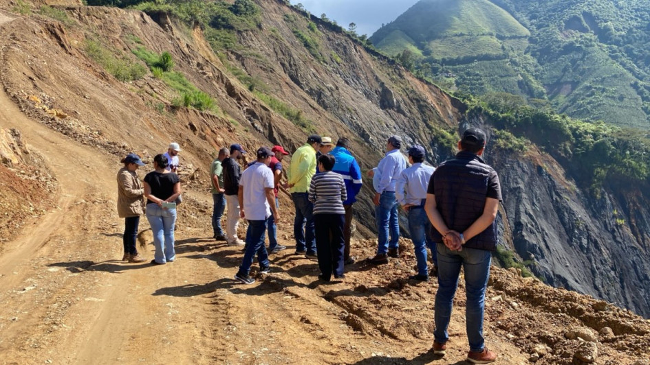 Reporte de las vías de Caldas de este jueves (27 de marzo). En una semana se estrenaría una vía con mitigación de riesgos en un punto crítico de derrumbes del departamento.