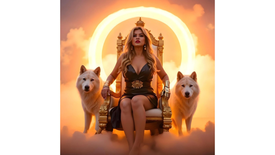 La portada de Lobo de Olga Valkiria. 