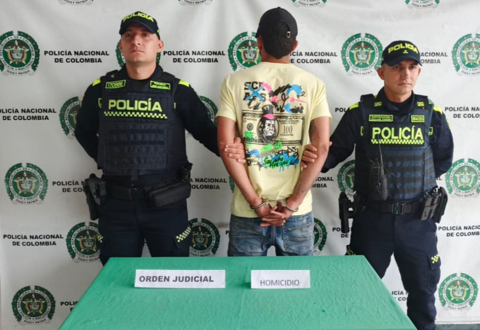 Mantequillo, capturado en Chinchiná y hermano de Turpial, habría participado en el homicidio.
