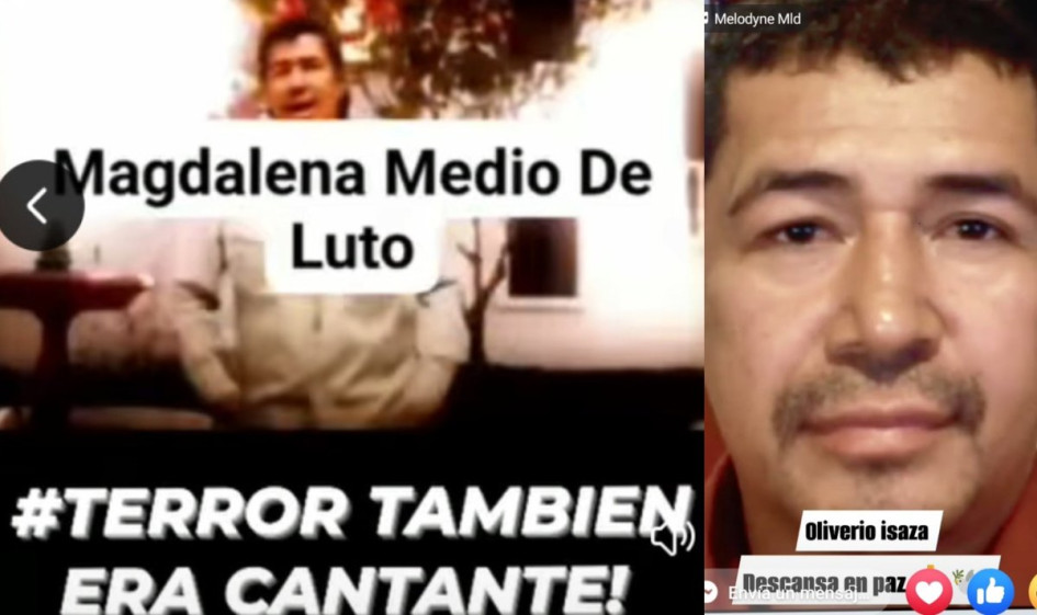 Oliverio Isaza, alias Terror.