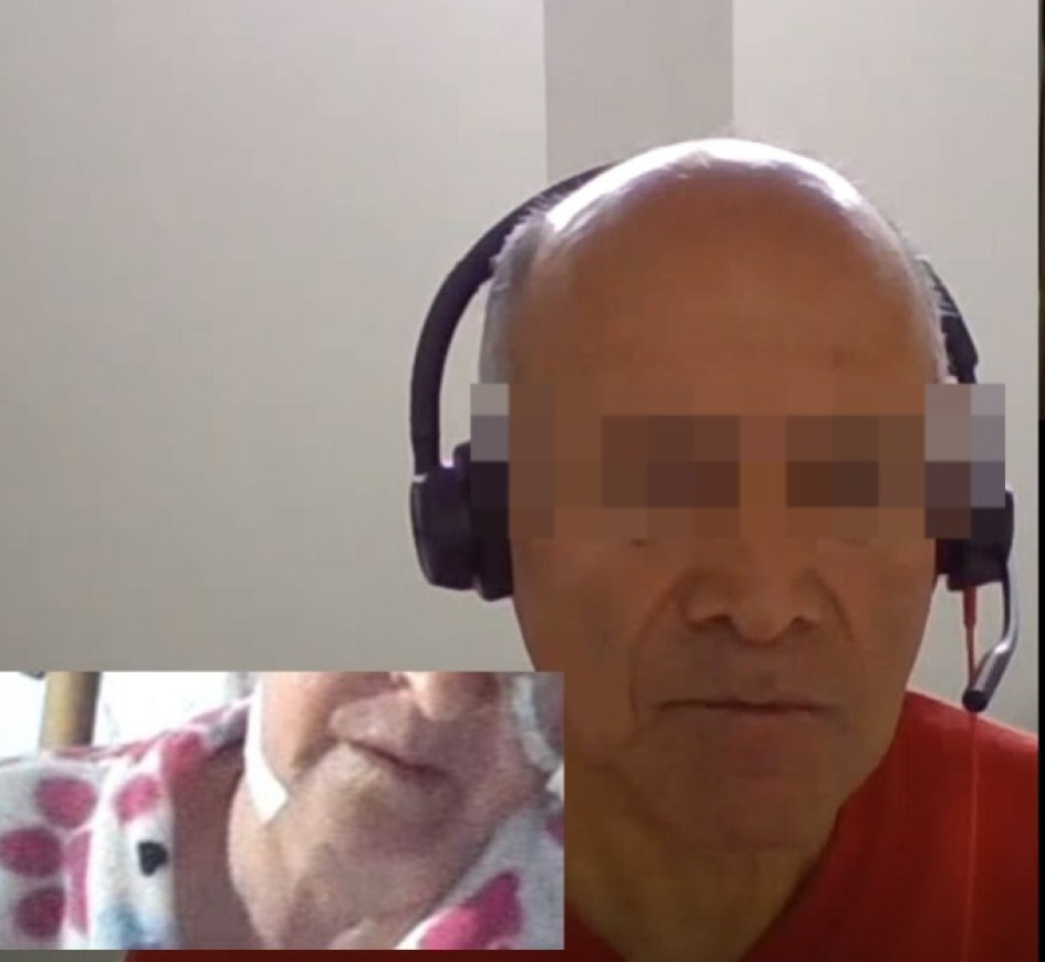 El señalado de intento de feminicidio y su víctima.