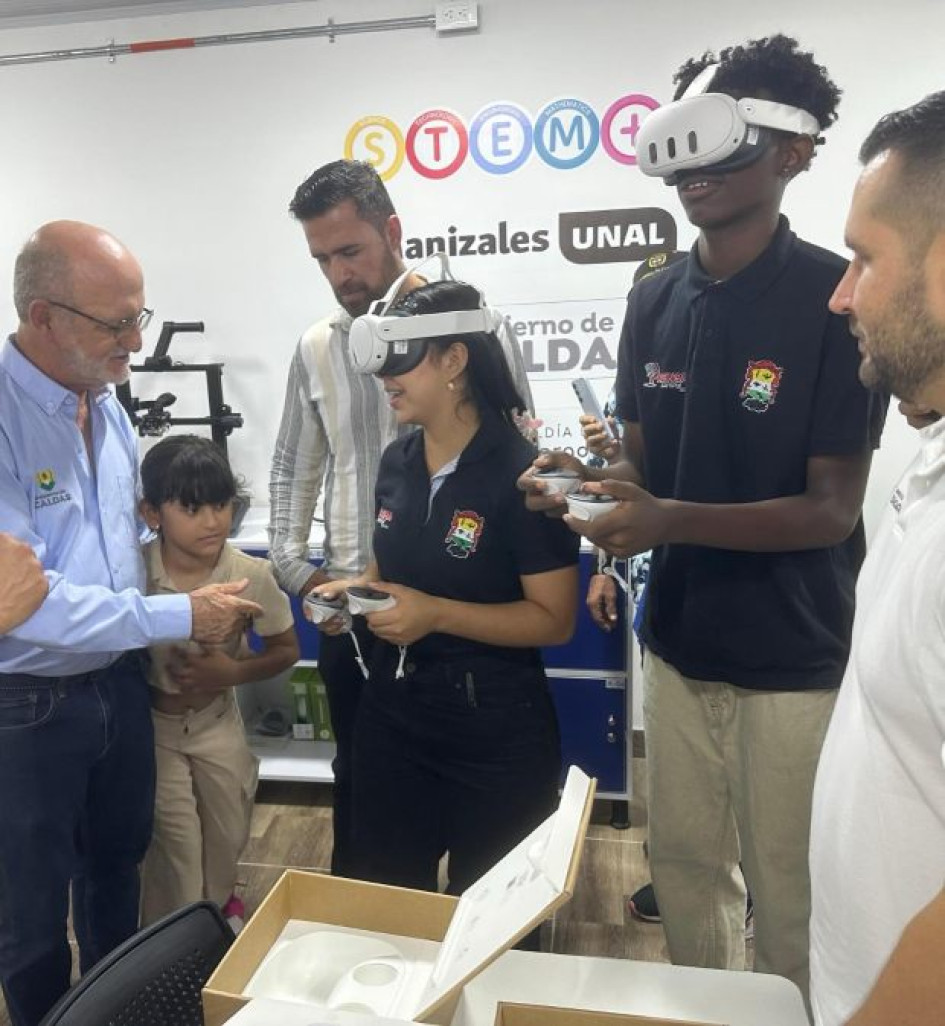 Foto I Facebook Sedcaldas I LA PATRIA   Victoria, Riosucio, Palestina, Belalcázar, Aguadas, Marquetalia y San José también contarán con aulas STEM. Así lo anuncia la Secretaría de Educación de Caldas.