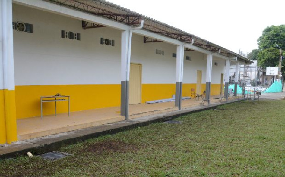 Foto I Freddy Arango I LA PATRIA  A la Institución Educativa Rafael Pombo, en la vereda La Garrucha de Manizales, le mejoraron los espacios para la atención de sus cerca de 220 alumnos.