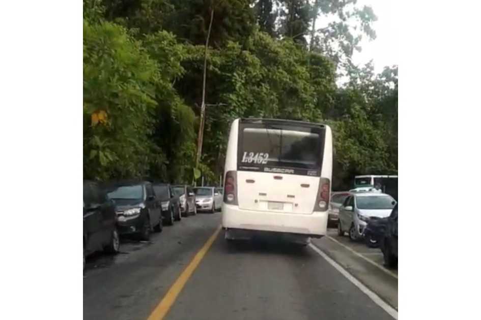 Esta foto es una captura de pantalla de un video grabado el 10 de marzo.