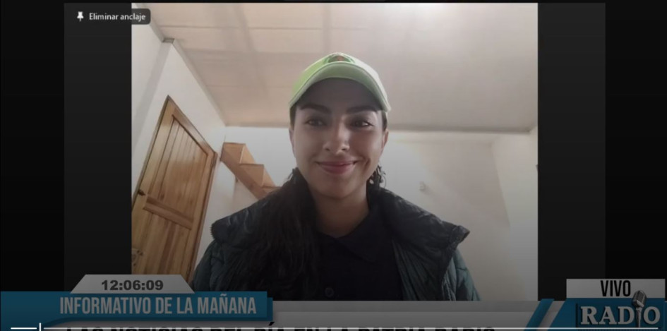 Elizabed Villa de la Fundación para la Conservación de la Vida Silvestre en Colombia. 