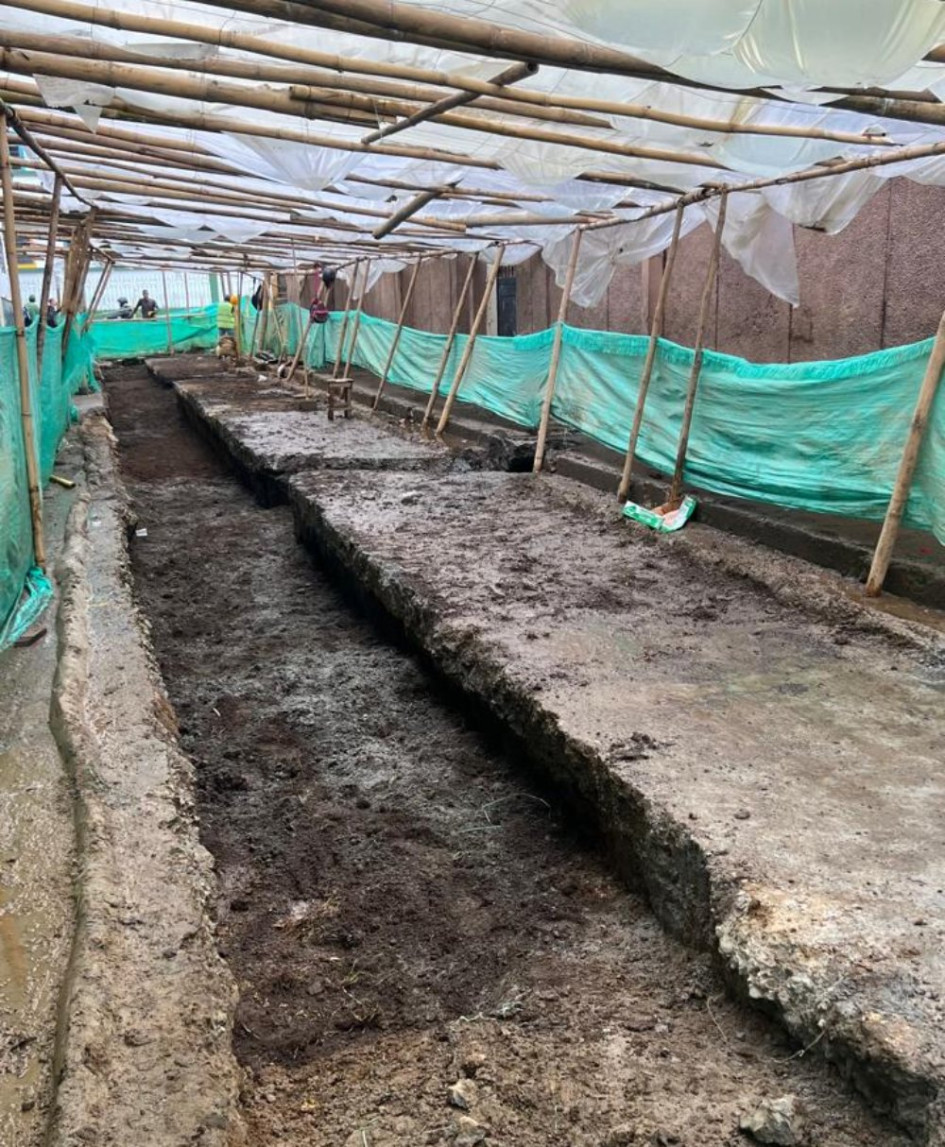 Foto | Cortesía | LA PATRIA  Esta es la obra en Anserma que lleva tres meses en los que siempre vuelven a comenzar.