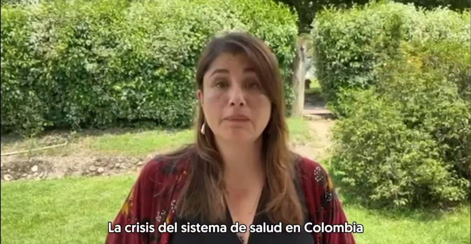 La defensora del pueblo, Iris Marín, expone la crisis de salud en Colombia y habla de los departamentos con casos críticos, como en Caldas.