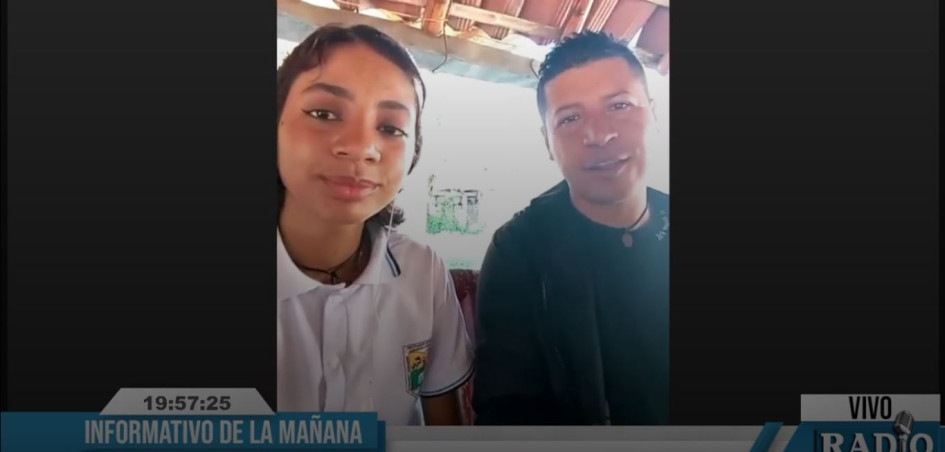  Manuela Adichichi Velásquez y  Freider Trejos Villaneda y desde la Institución Educativa Cañamomo Lomaprieta de Supía (Caldas) hablan del proyecto Líricas de la montaña. 