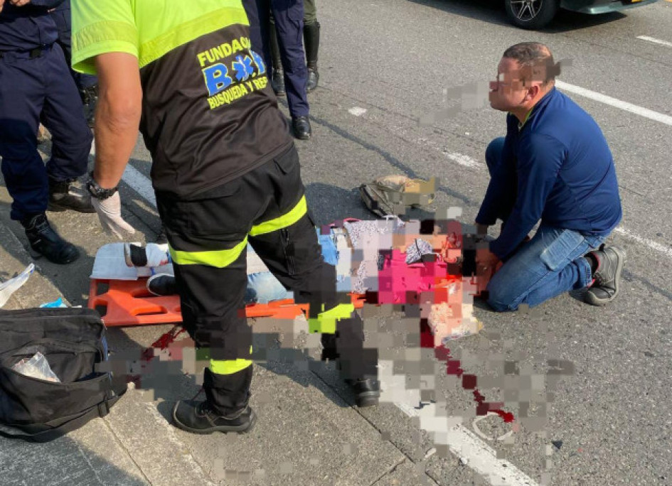 La víctima sufrió graves lesiones, luego de que la atropellaron en La Playita.