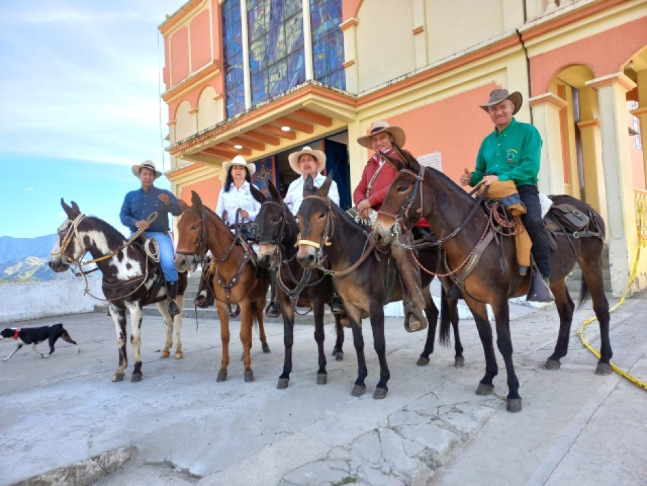 Los interesados en participar deben acercarse a la Alcaldía para recibir más información sobre el trayecto en mula.