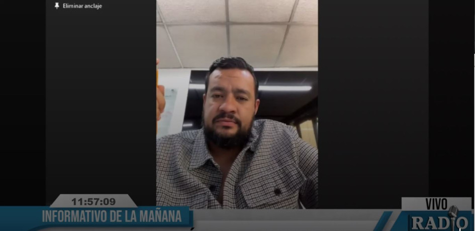 Diego Armando Rivera, director de la Unidad de Gestión de Riesgo de Manizales (UGR)