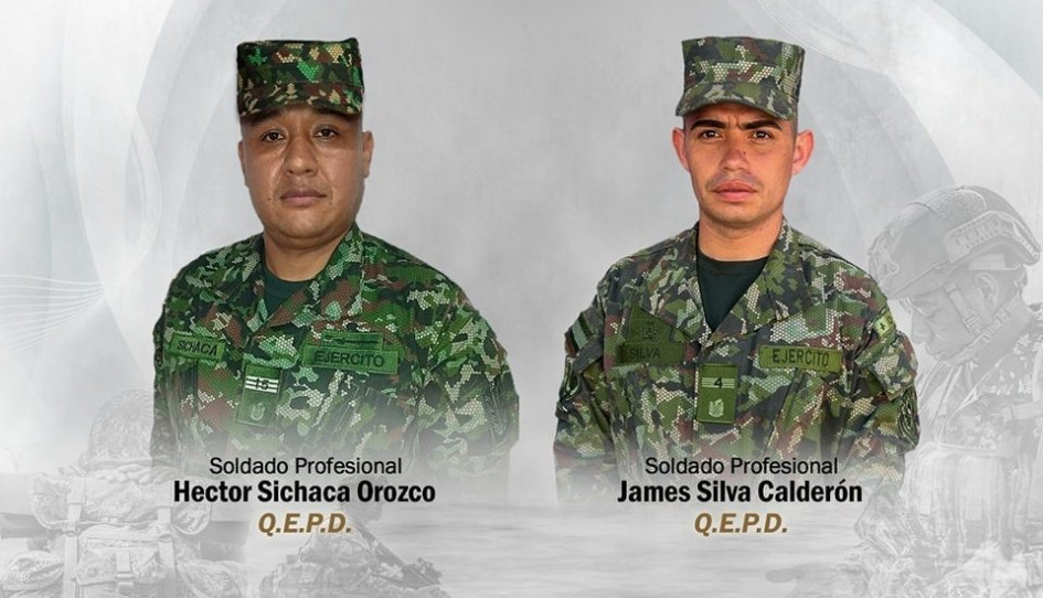 En el accidente murieron dos uniformados y dos más quedaron heridos.